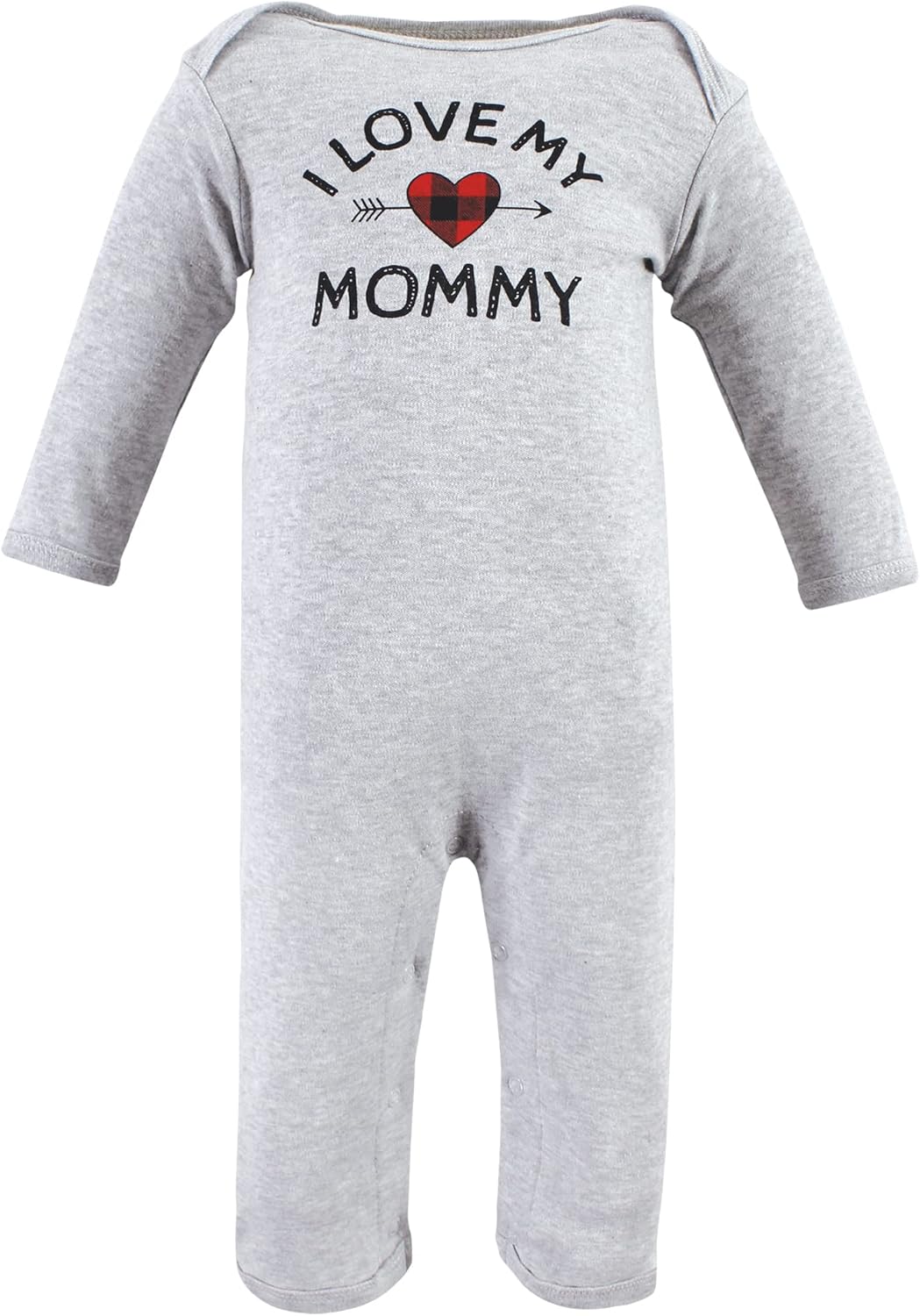 Hudson Baby Girls Unisex Cotton Coveralls, Buffalo Plaid Family, 3-6 Months, Buffalo Plaid Family, 3-6 Months US - Image 4