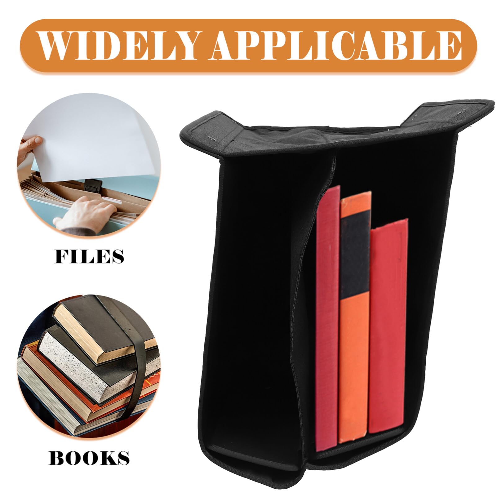 NUOBESTY 1pieza Organizador De Almacenamiento Bajo Escritorio Plegable Para Archivos y De Caja De Almacenaje Color Gris