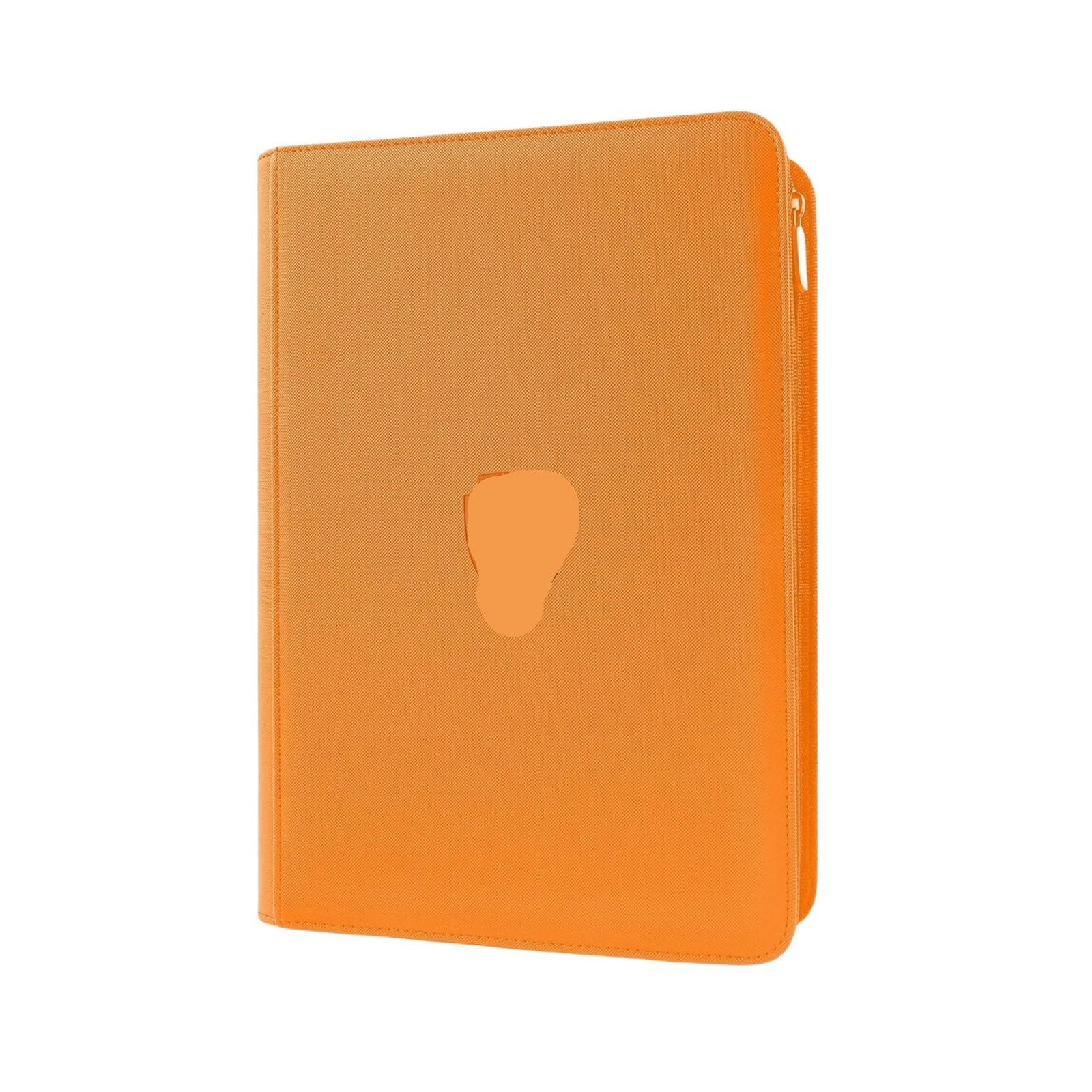 Pocket Zipper Card Binder, Trading Holder Book, PU Cover Zip For Cards for Football Sports Card(Color2)