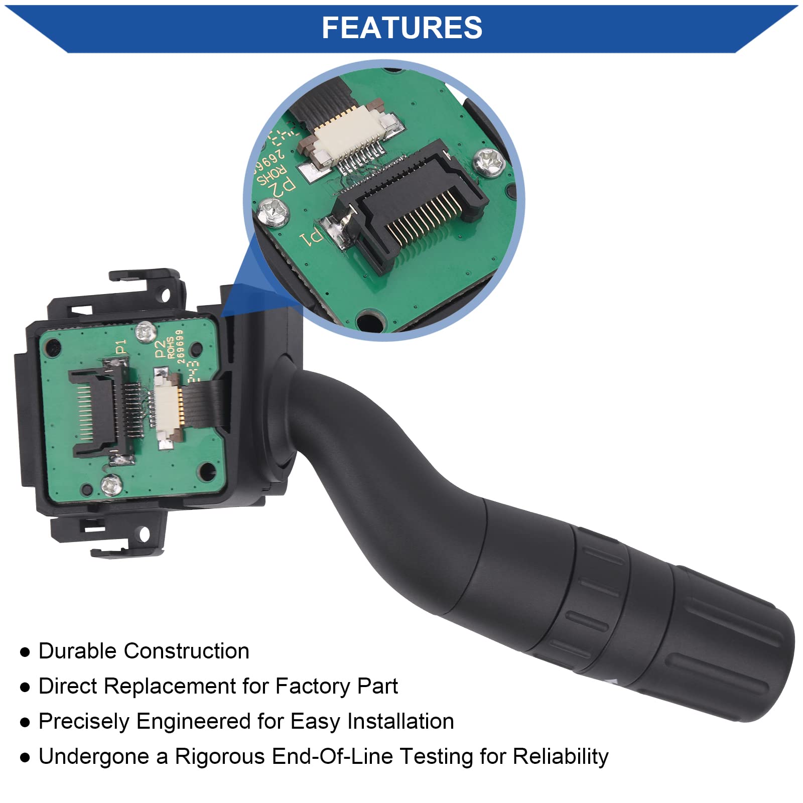 Wiper Switch For 2011-2018 Ford Explorer 2017 2013 2014 2015 2012 2016 - View #3