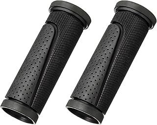 Popuppe 2PCS Bike Grips Short Mini Bicycle Handlebar Grips Fit Many Standard Bikes, 90MM Length Mountain Bike Grip Shift Bicycle Grips