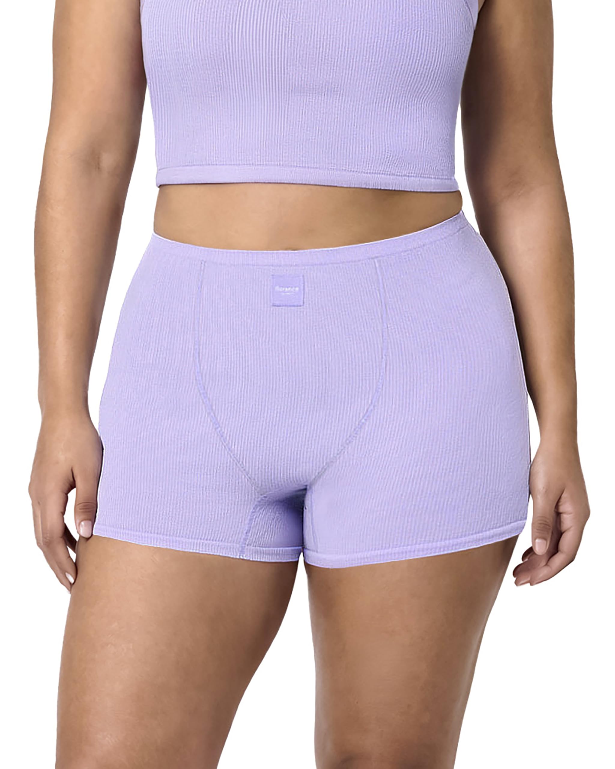 florence by mills Women's Softie Seamless Shortie, Millie Lavender, XL