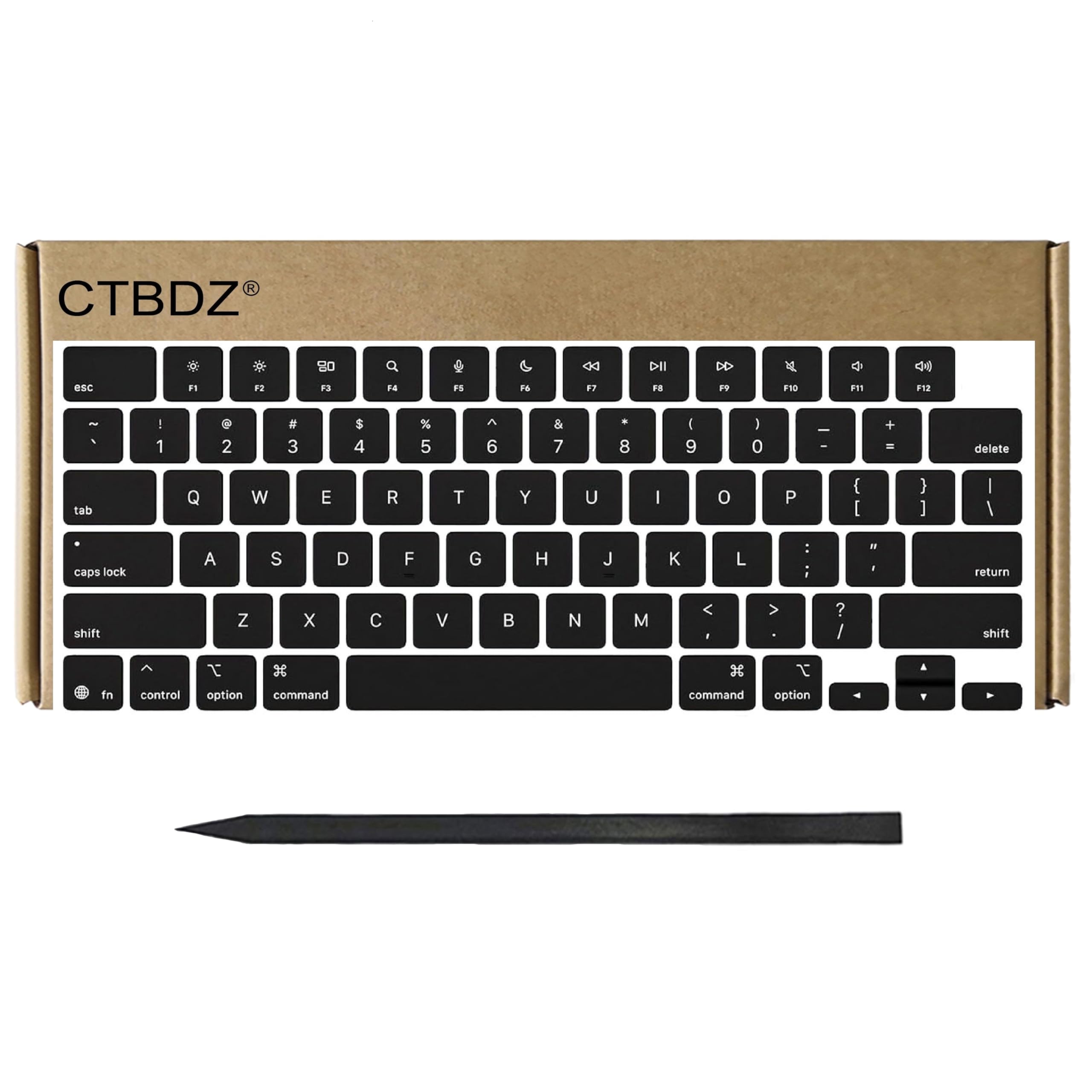 Touches Clavier AZERTY MacBook Pro/Air 13-16 Pouces 2019-2024 M1-M4 - Neuf
