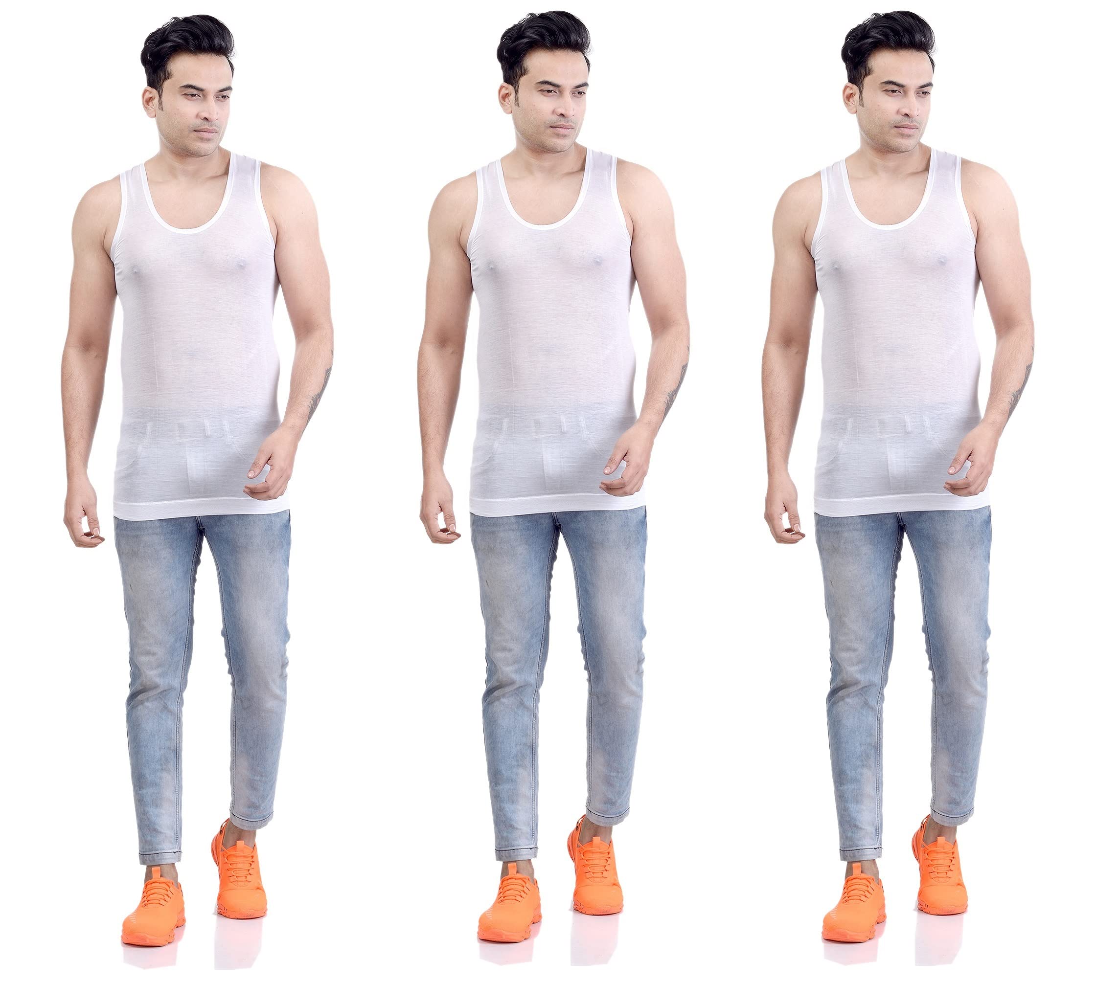 madan Melrose Men's Cotton Sleeveless Vest-picture-44