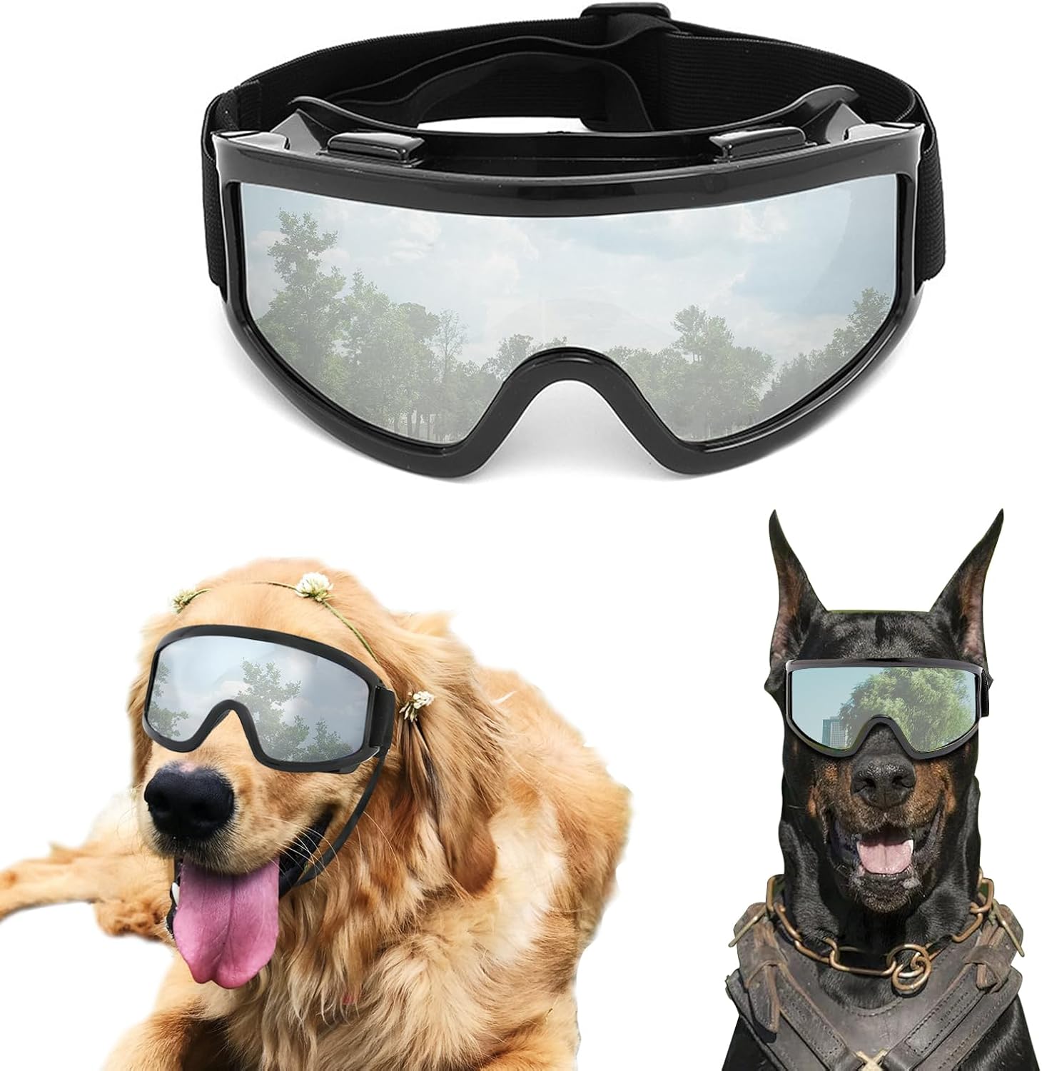 Dog Goggles Large Breed, Dog Sunglasses...