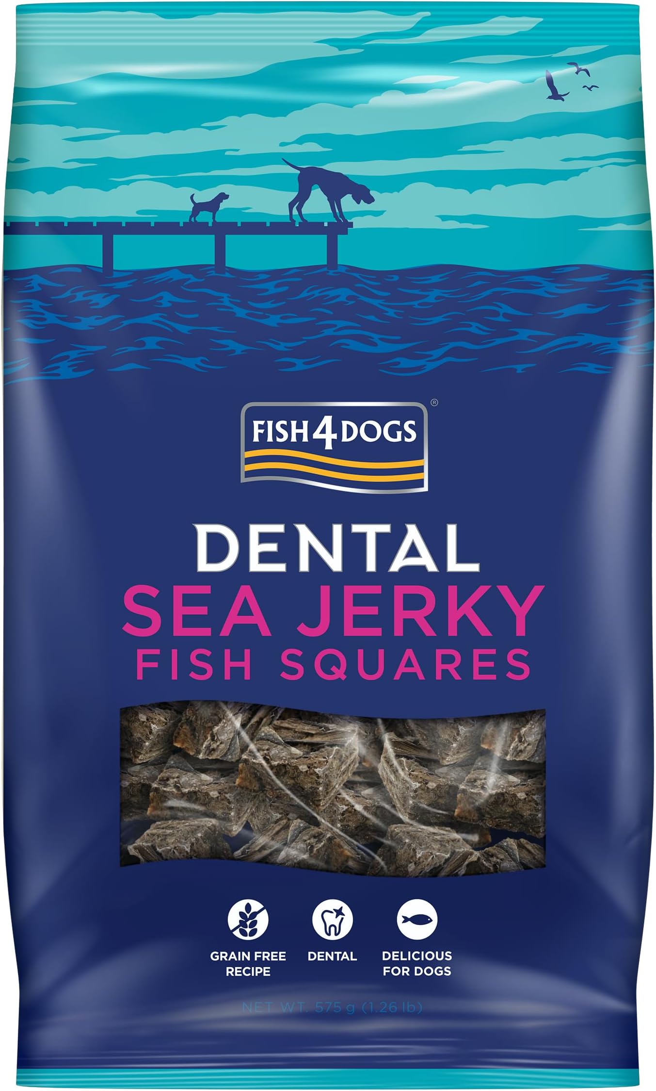 Waggin Train Chicken Jerky Dog Treats 36 Oz Fish4Dogs Sea Jerky