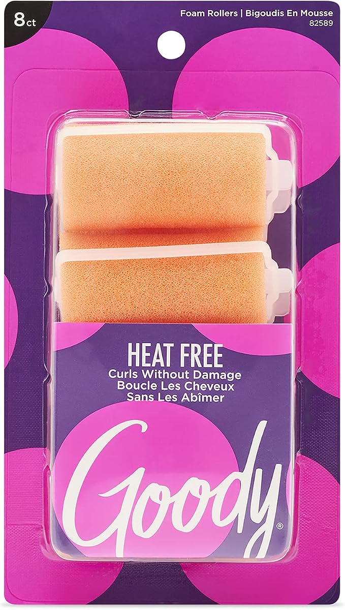 Goody Foam Rollers, X-Large, 8 Count (Pack of 1)