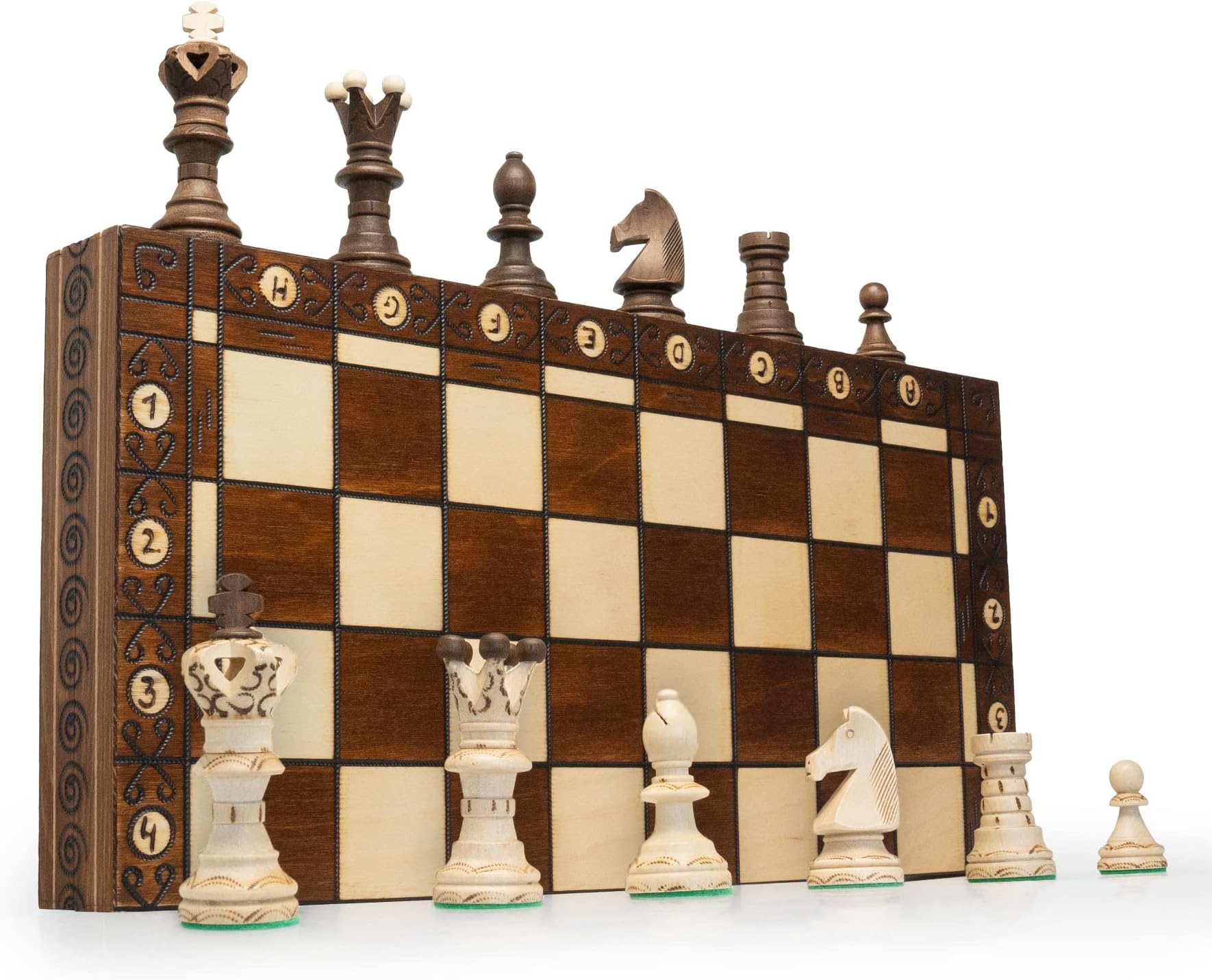 ChessebookWooden Chess Set in Case 52 cm
