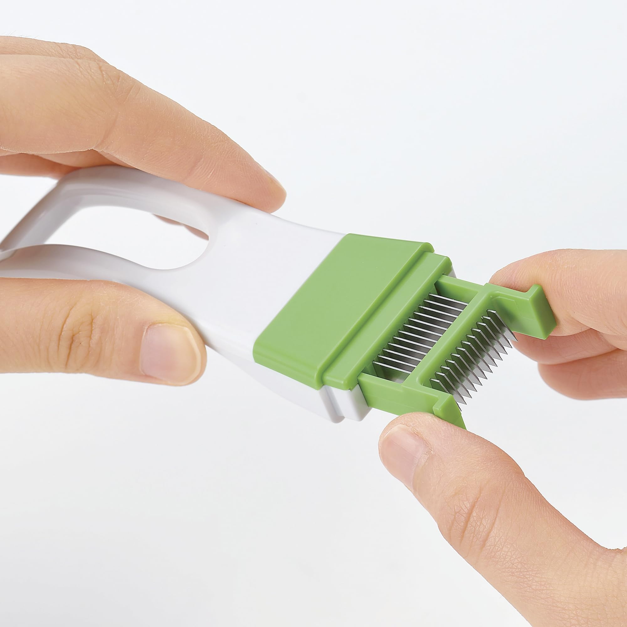 Amazon.com: Kai KAI KITCHEN DH8176 Gray Hair, Leek Cutter, Slicer