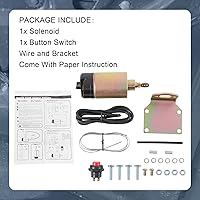 Vista 4 de JDMSPEED Juego de solenoide de manija de puerta afeitada para maletero de 60 libras con diseño de rodillo de calle para abrir las puertas, capós