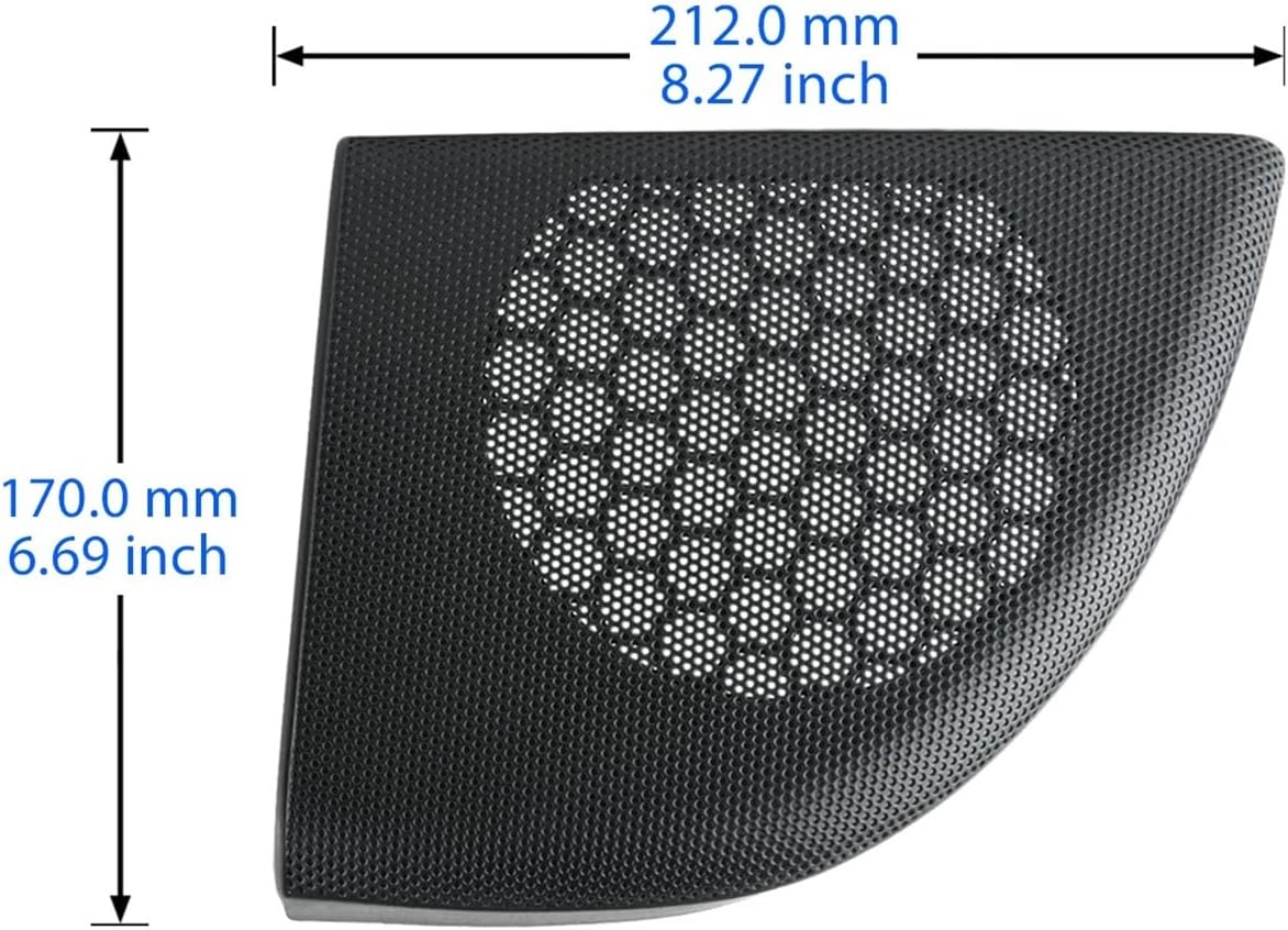 08-11 C Class Coupe CL203 Right Door Speaker Grill Cover Trim Black