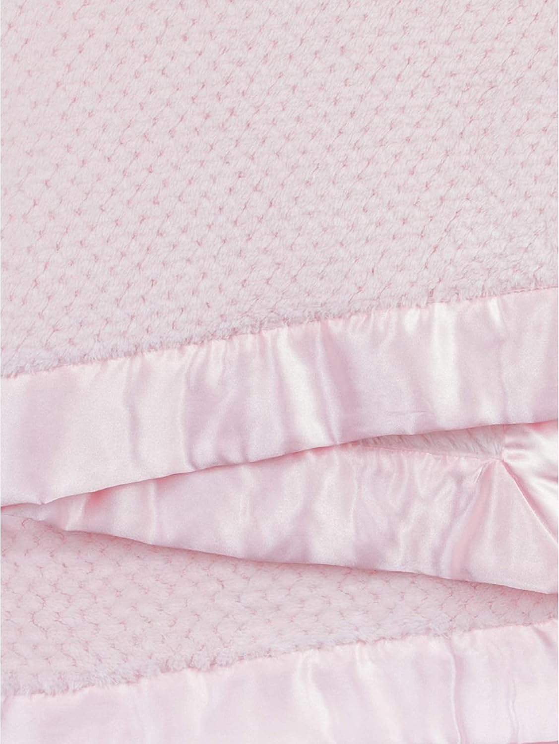 Little Giraffe Honeycomb Baby Blanket 29" x 35", Pink - Image 2