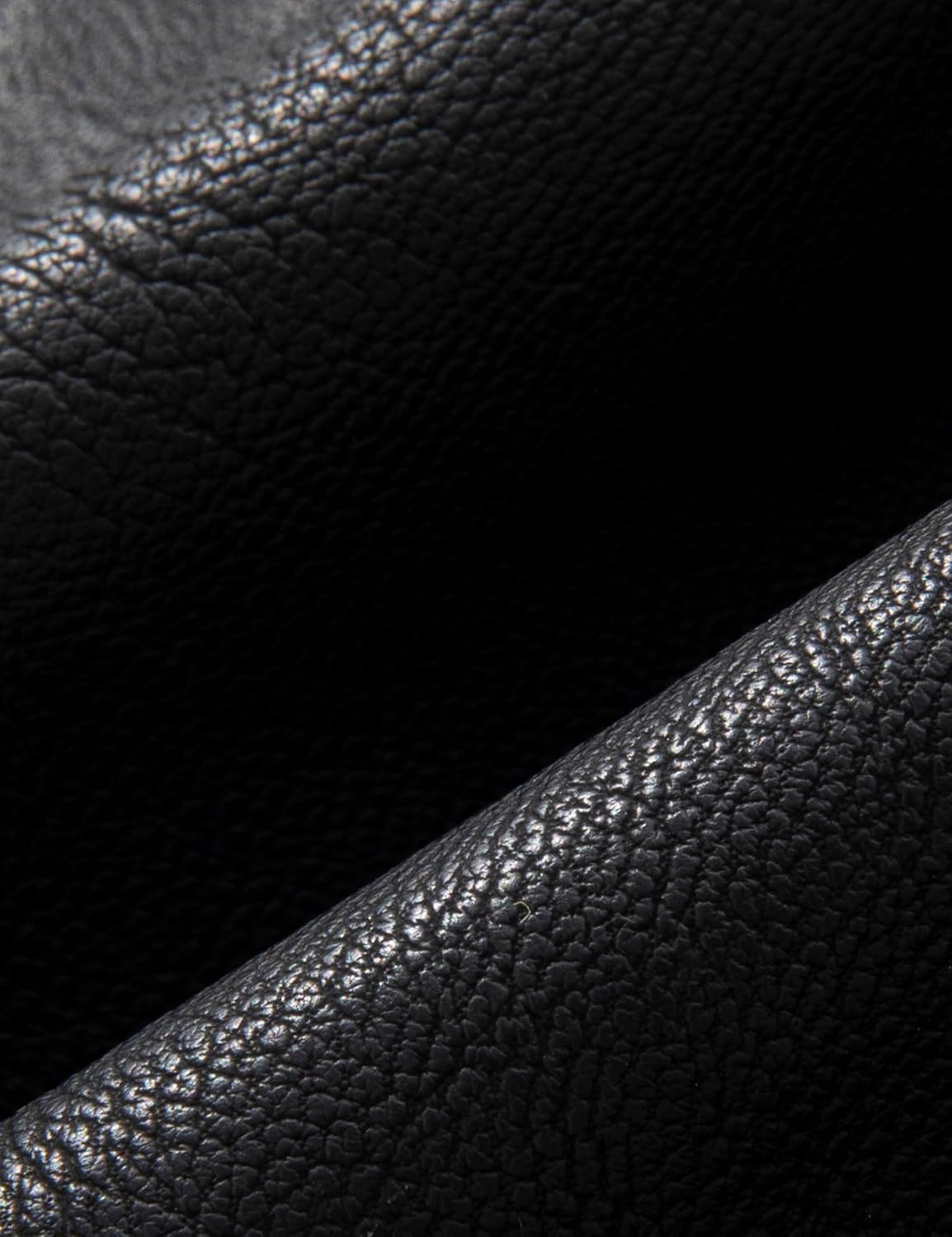 Zbrandy Mens Leather Jacket Faux Leather Motorcycle Jackets Turn Down Collar Biker Coat Outwear - Image 4