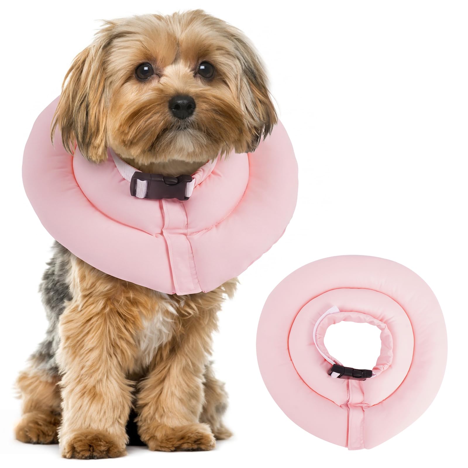 Soft Recovery Collar for Short & Medium Snouted Dogs, Cone Alternative