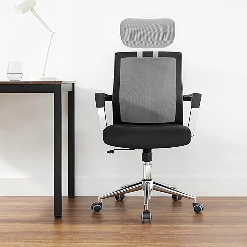 Miniatura 3 de Accesorio para reposacabezas para silla de oficina, cojín de soporte ajustable para el cuello, almohada elástica para cabeza de esponja, kit de