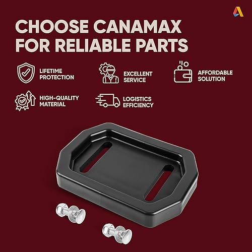 Miniatura 9 de CANAMAX 731-06439 Snowblower Skid Shoes Slide Shoe Set - Fit for MTD Craftsman Troy-Bilt Cub Cadet Yard-Man Snow Thrower - Replaces MTD 753-06206