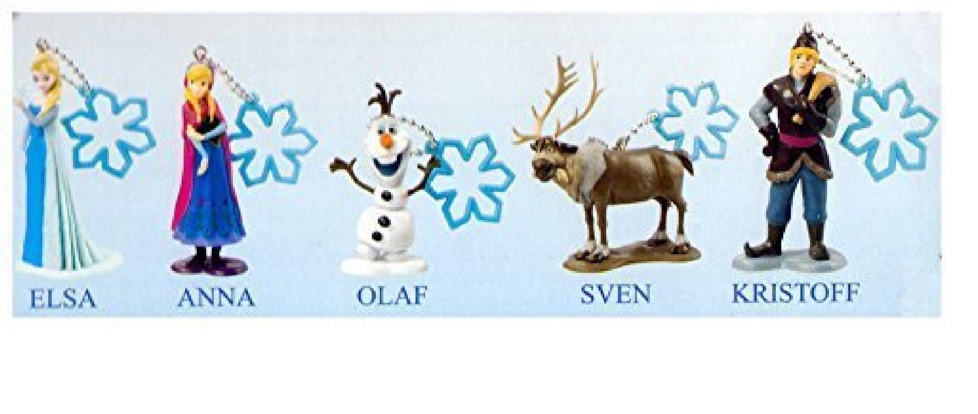 JAMN Products Frozen Character Set without Olaf (4 Piece)