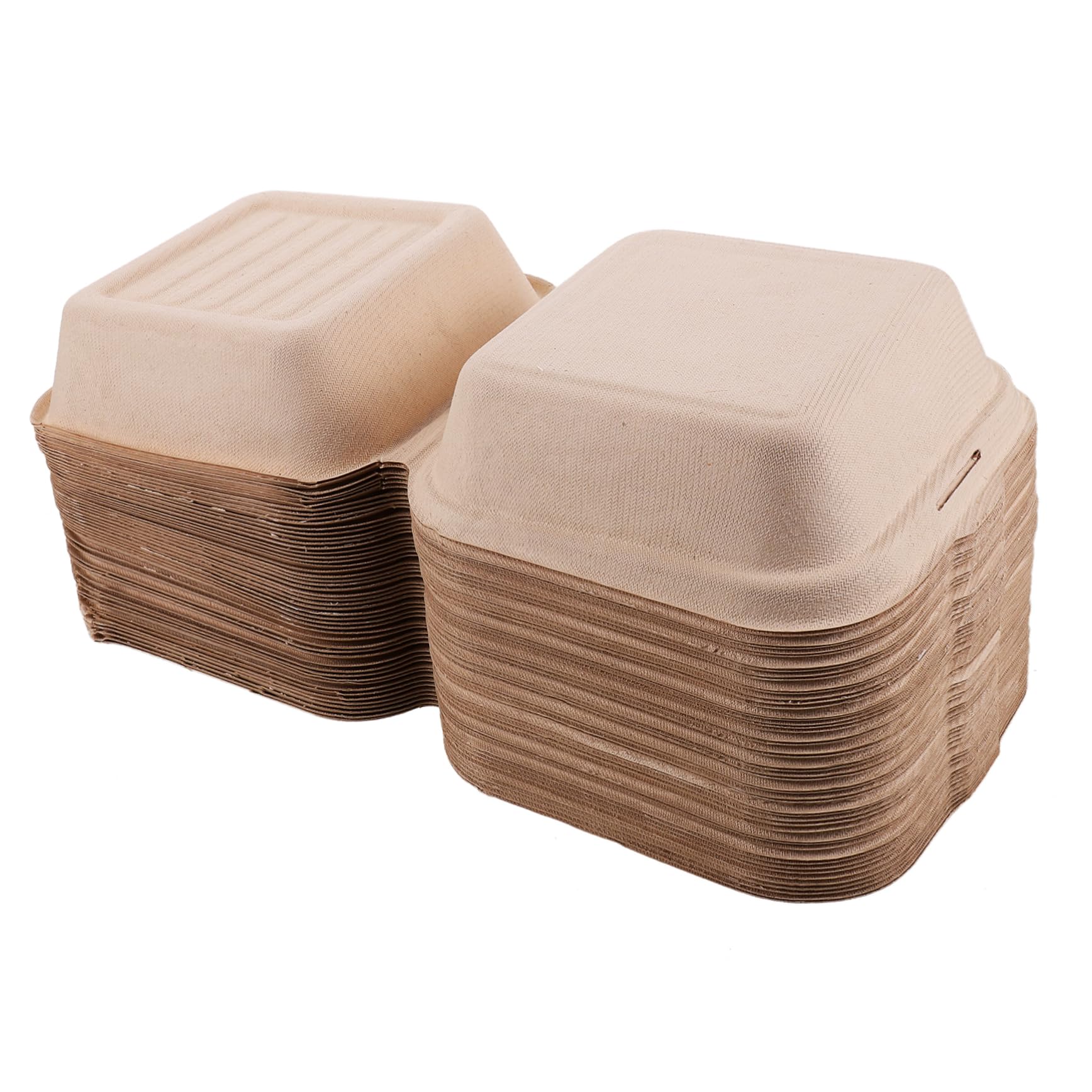 BESTonZON 50pezzi Scatole Per Hamburger Monouso Da Asporto Pz Scatole Per Conservare Panini Di Olio Adatte Per Frigorifero e Congelatore