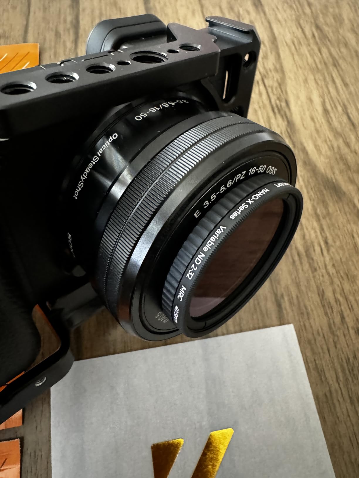 Past perfect op mijn Sony a6400