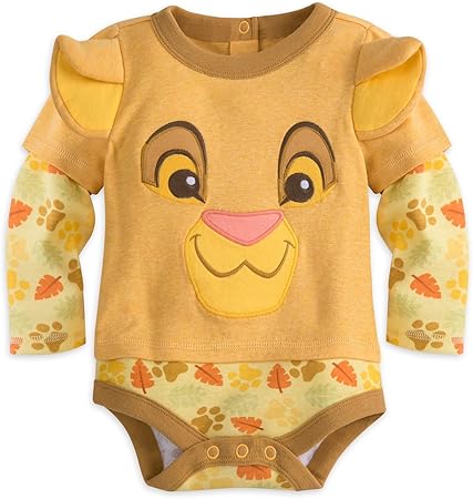 Amazon Co Jp ディズニー ライオンキング シンバ 70cm 長袖 ロンパース 赤ちゃん ベビー キッズ 子供 ハロウィン 衣装 コスチューム ボディースーツ Lion King 9 12ヶ月 服 ファッション小物