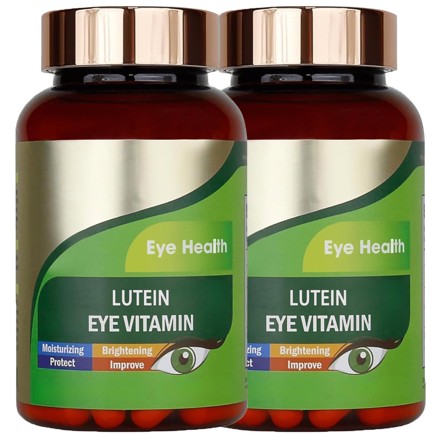 Vitamines pour les yeux à la lutéine, contient de la lutéine, du zinc, 2 pc