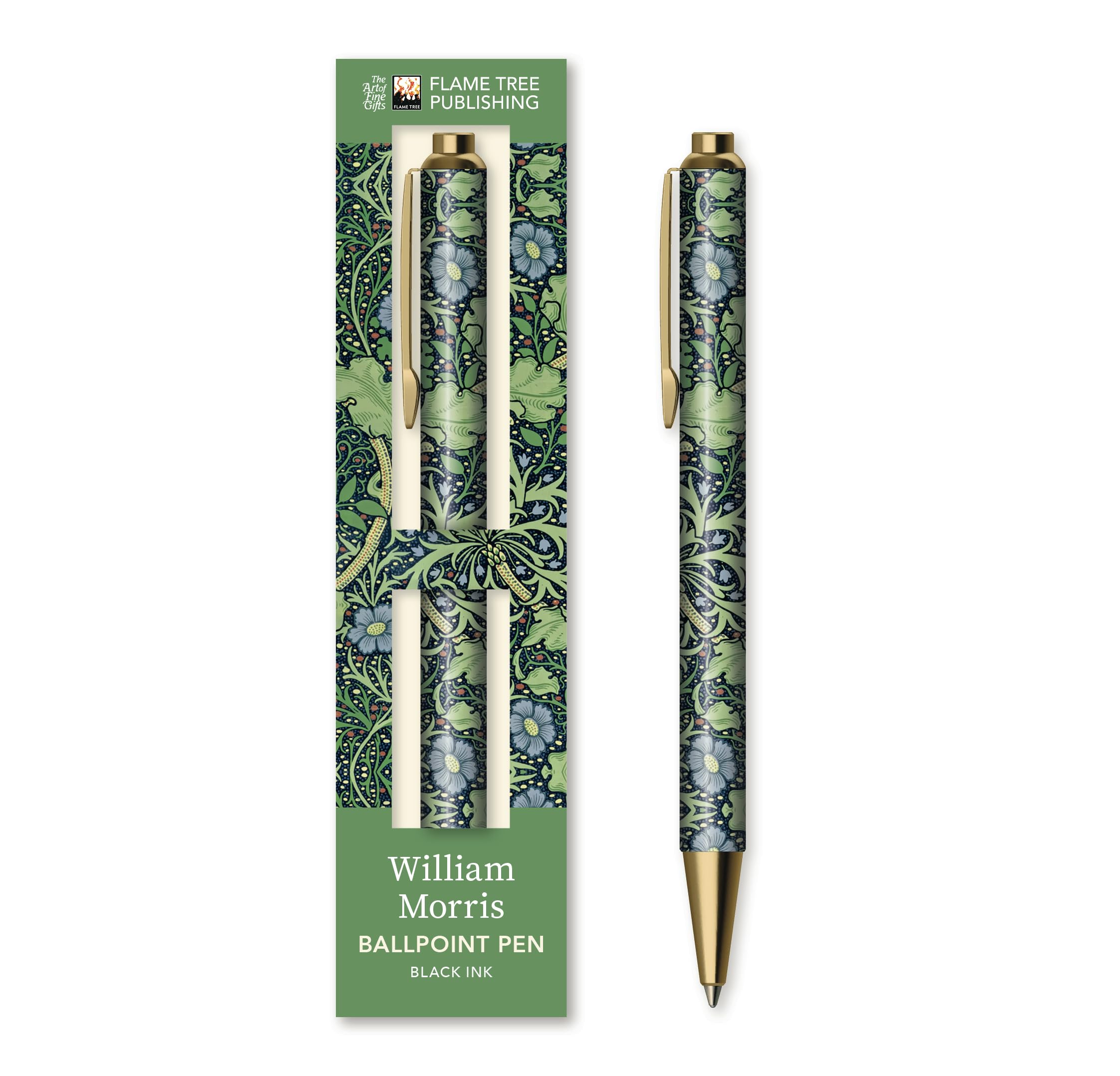 William Morris: Seaweed Boxed Decorative Ballpoint Pen (Boxed Ballpoint Pens)