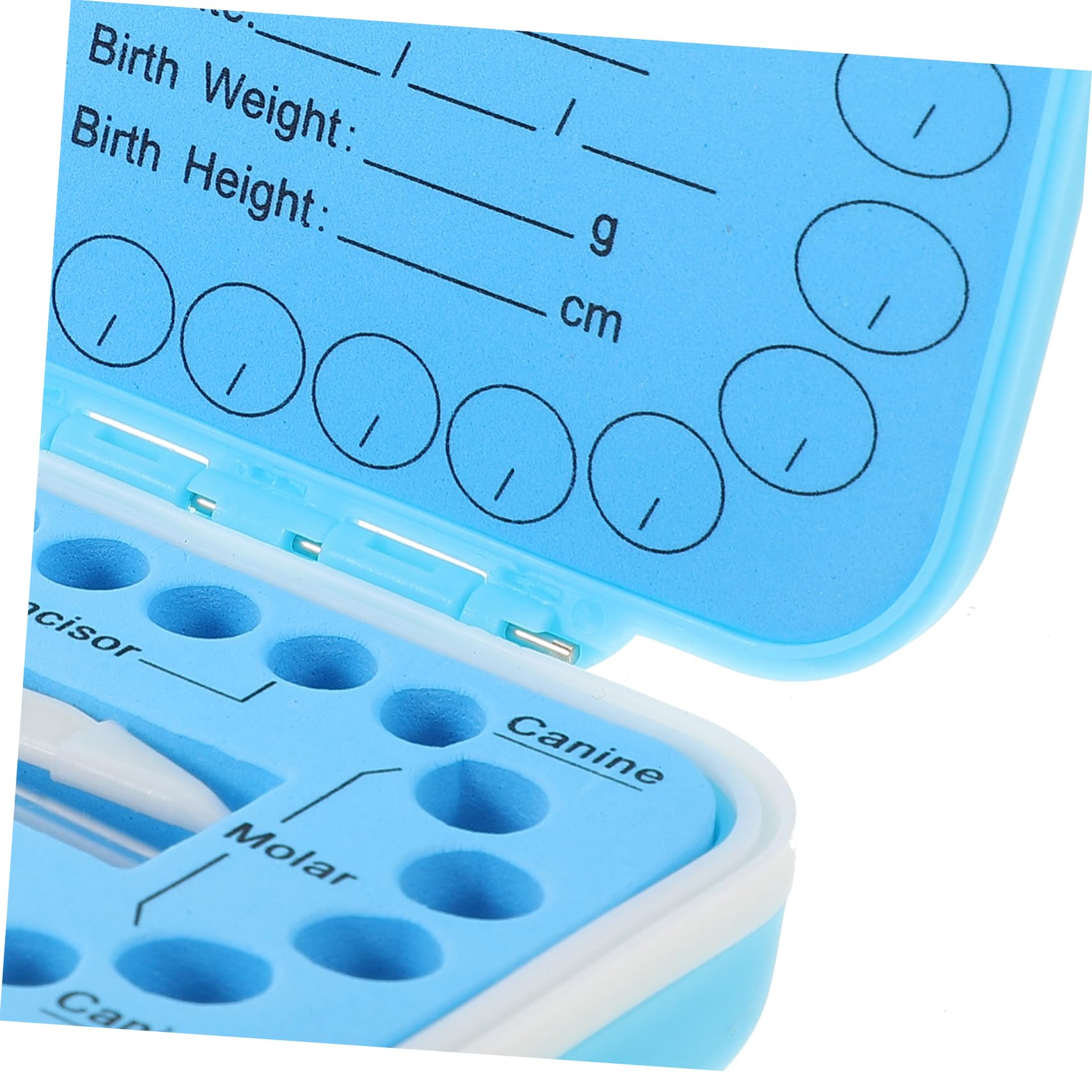 Cajita De Recuerdos Para Primer y Cabello De Caja De Almacenamiento Para Dientes De Leche Organizador De Recuerdos Infantiles Diseño y