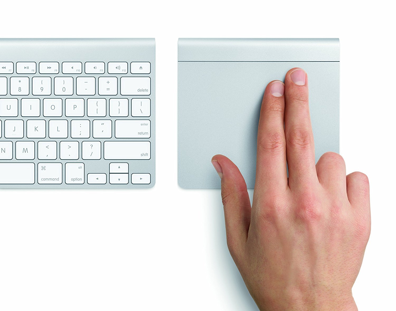 Macデスクトップ Apple Mac mini 2014+ Magic Trackpad Apple MC380 - touch pads (13.01 x 13.13 x 1.83 mm, Silver): Amazon