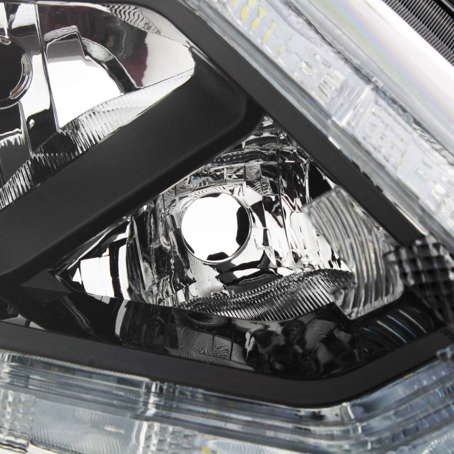 AKKON - [Halogen Model Black Headlamp Fits 2014-2016 Rogue 4Door Right Passenger Side Headlight 14 15 16