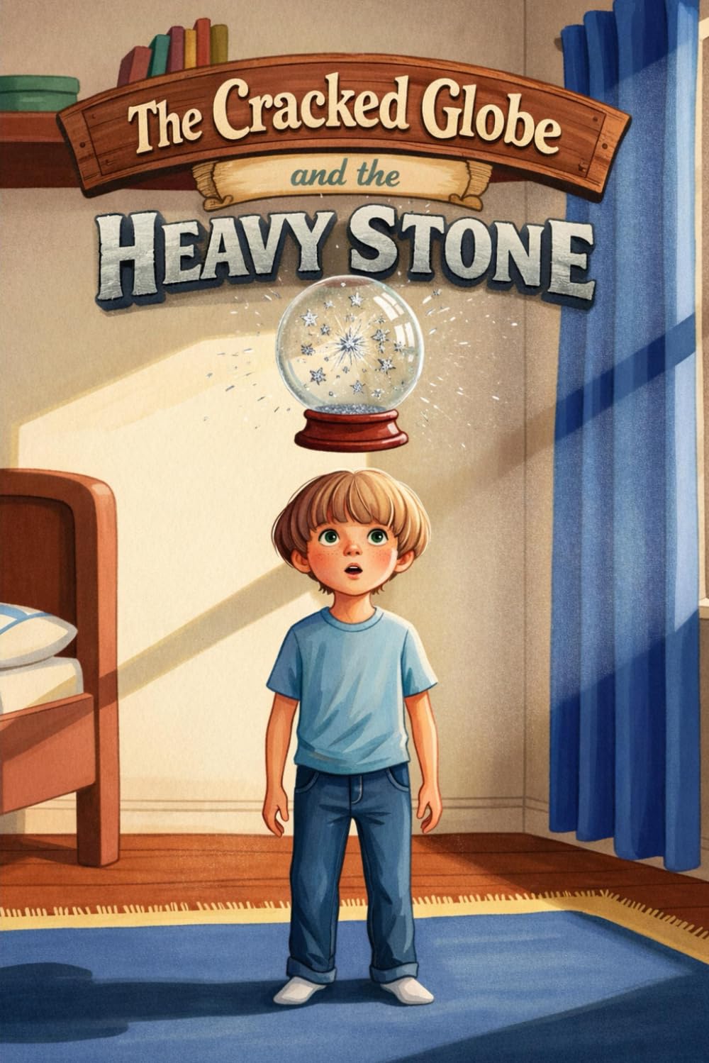 The Cracked Globe and the Heavy Stone: A Children's Picture Book About Honesty, Problem-Solving, and Making Things Right