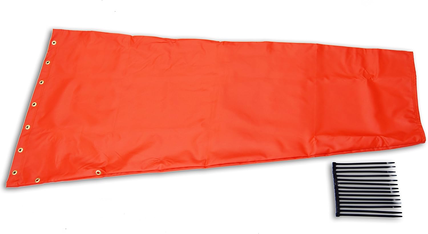 18″ X 60″ Orange Replacement Windsock 100% USA Made