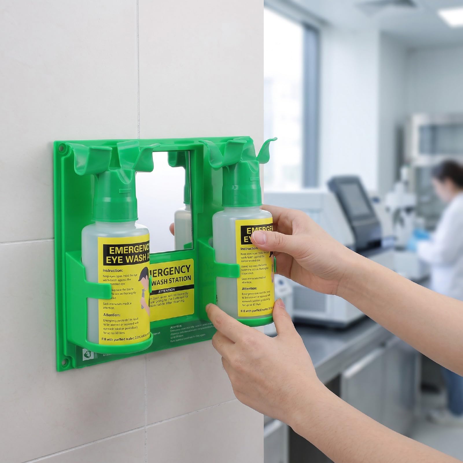 Cosiki Augenspülstation mit PE-Material