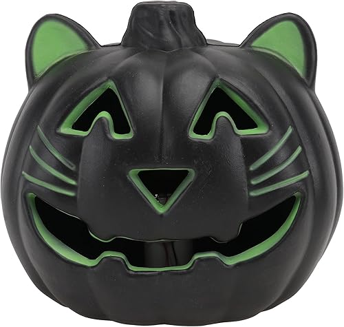 OSALADI 1 luz de modelado de Halloween, luz LED de Halloween, farol de calabaza decorativa, luz de noche de calabaza, luz de mesa de Halloween,