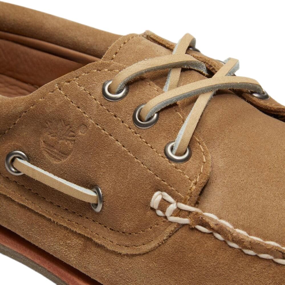 Timberland A2GNV Authentic Boat Mittelbeige Damenschuhe, Bootsschuhe mit Schnürsenkeln