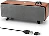 OR O R O W Computer Speakers,10W Soundbar for PC,laptop Speakers with Bluetooth, Wooden Design USB Speakers for desktop,Monitor,Laptop,USB Powered with A to C Adapter(S207) (Brown)