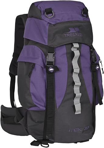 Trespass Trek 33 Rucksack/Backpack (33 Liters) (One Size) (Electric Blue)