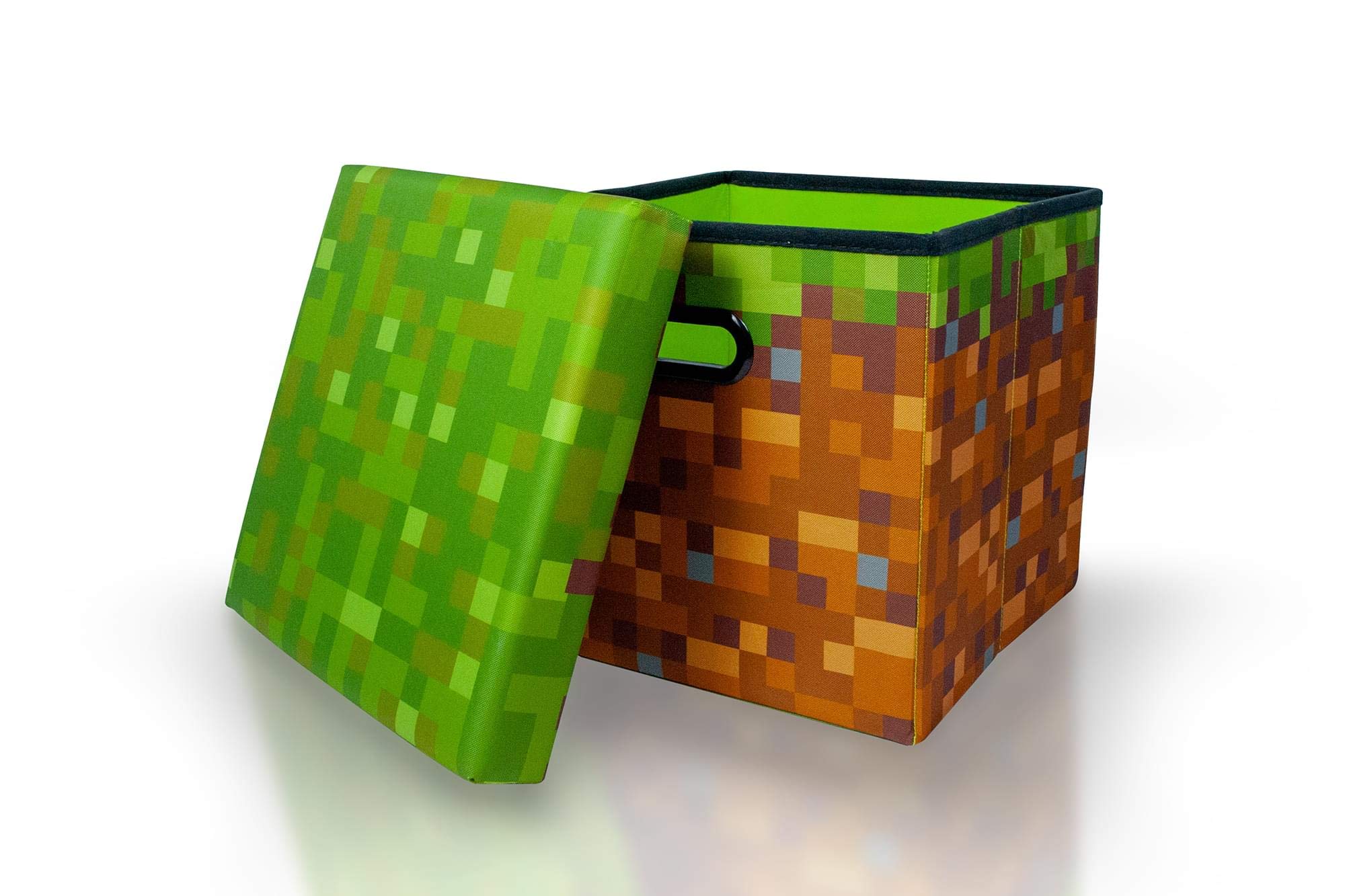 Minecraft Grass Block Storage Cube Organizer Minecraft Storage Cube