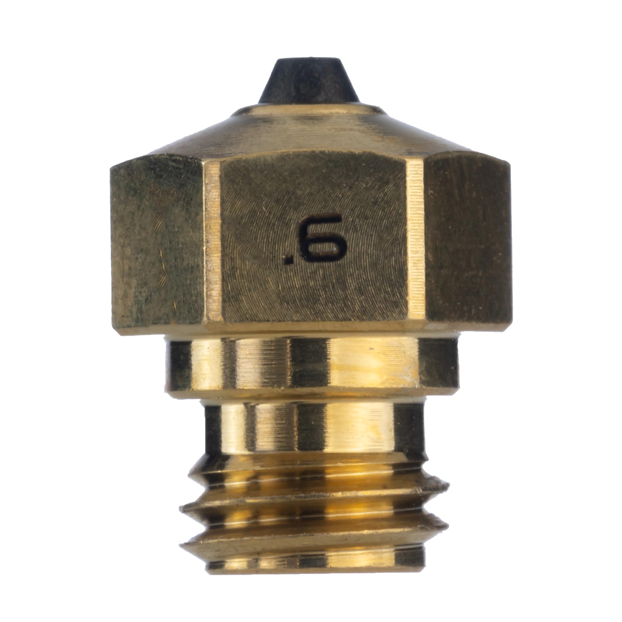 Diamondback Nozzles – MK10 PTFE Tube Compatible – Polycrystalline Solid Diamond Tip 3D Printer Nozzles, Improved Extrusion, Any Filament, Long Life,