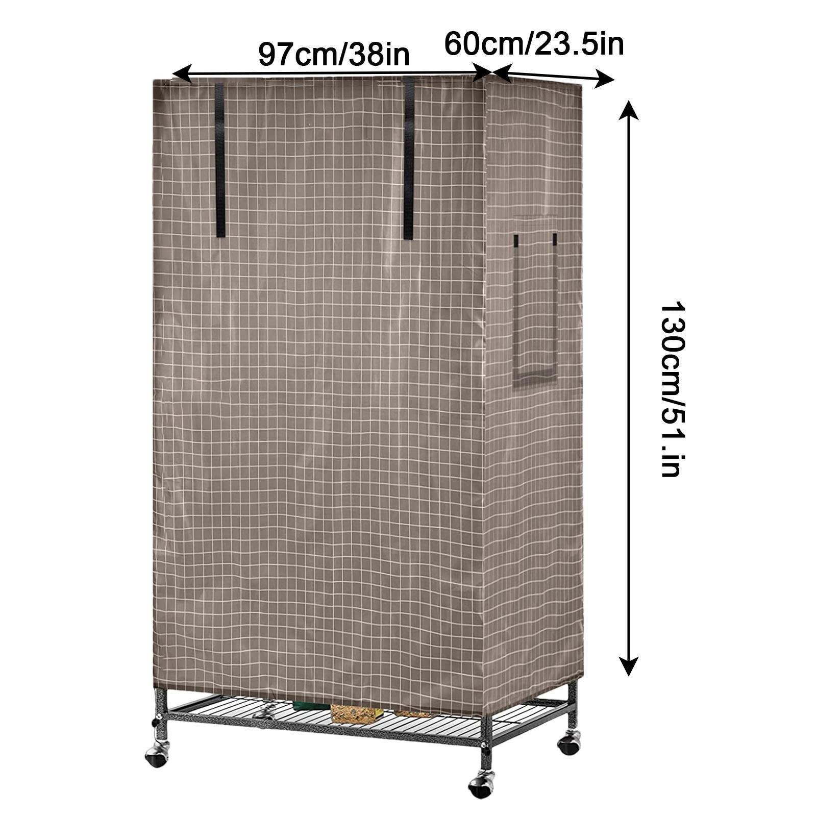 Housse universelle pour cage à oiseaux | Grande housse universelle pour cage à oiseaux 140 x 90 x 60 cm - Housse de cage à oiseaux occultant et respirante pour la bonne nuit des animaux de