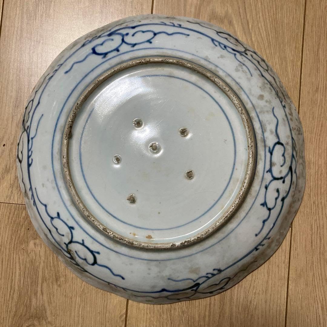 南京 錦平三重 大皿 2枚セット