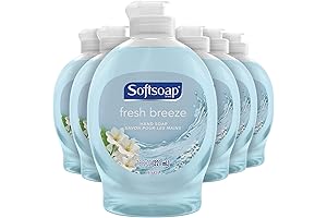 Softsoap Liquid Hand Soap, Fresh Breeze - 7.5 Fluid Ounce (Pack of 6)
