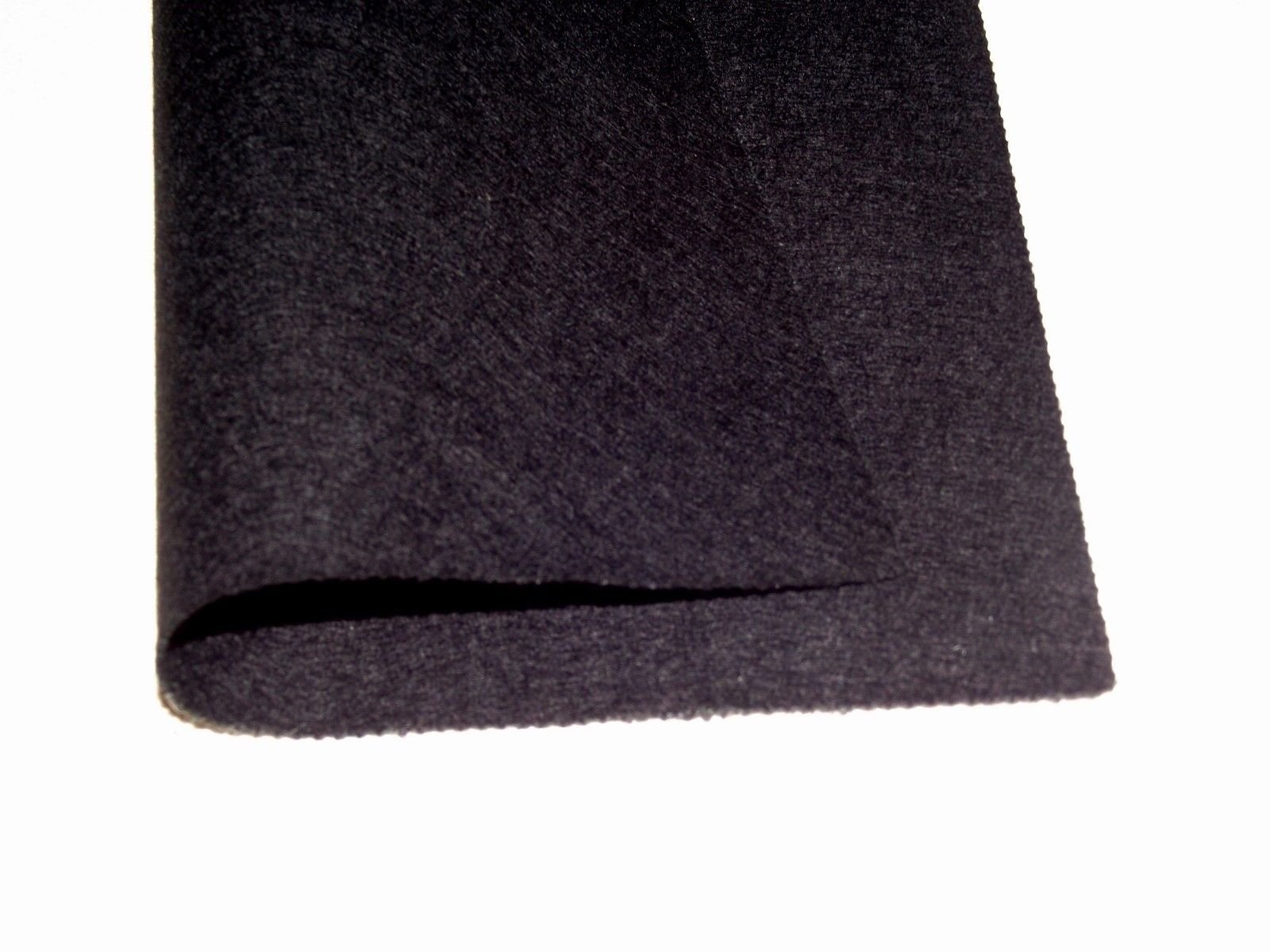 CRS Fur FabricsFelt Baize Craft/Poker Material-Black, Acrylic, 1Mtr-150cmx100cm