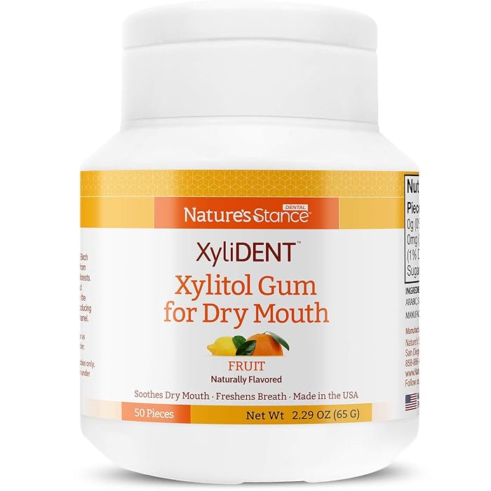 Buy XyliDENT Xylitol Gum for Dry Mouth Relief Stimulates Saliva