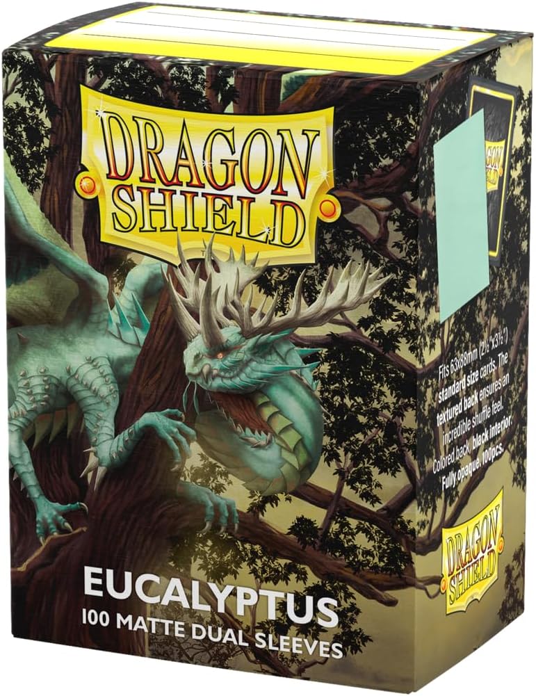 Sleeves: Dragon Shield - Standard - Dual Matte (x100) - Eucalyptus