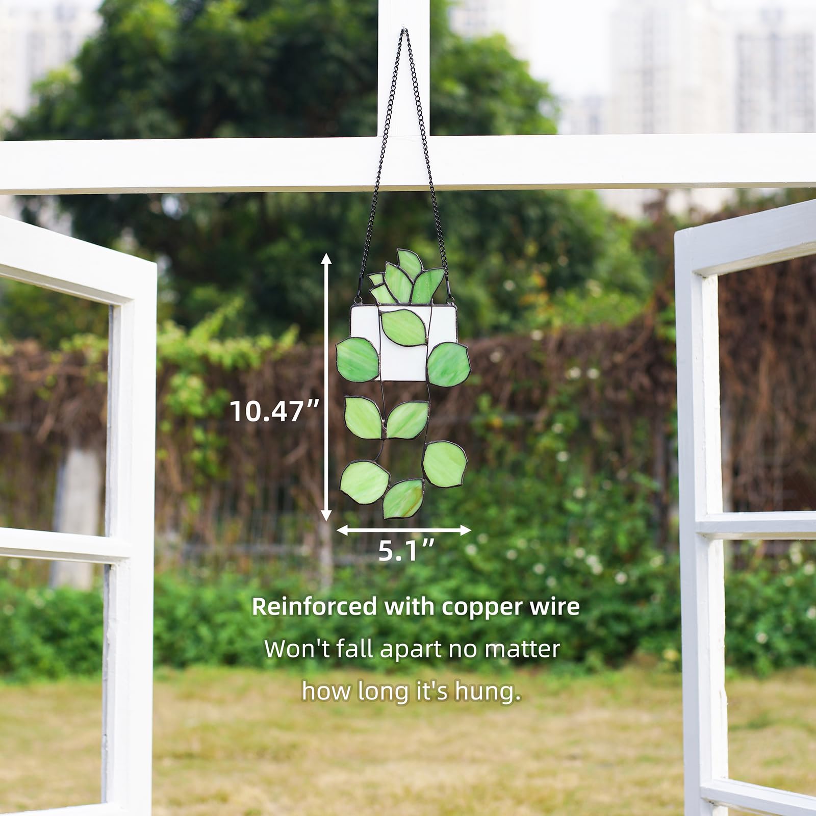 Amazon.co.jp: Aizesuro ハンドメイド ステンドグラス 多肉植物