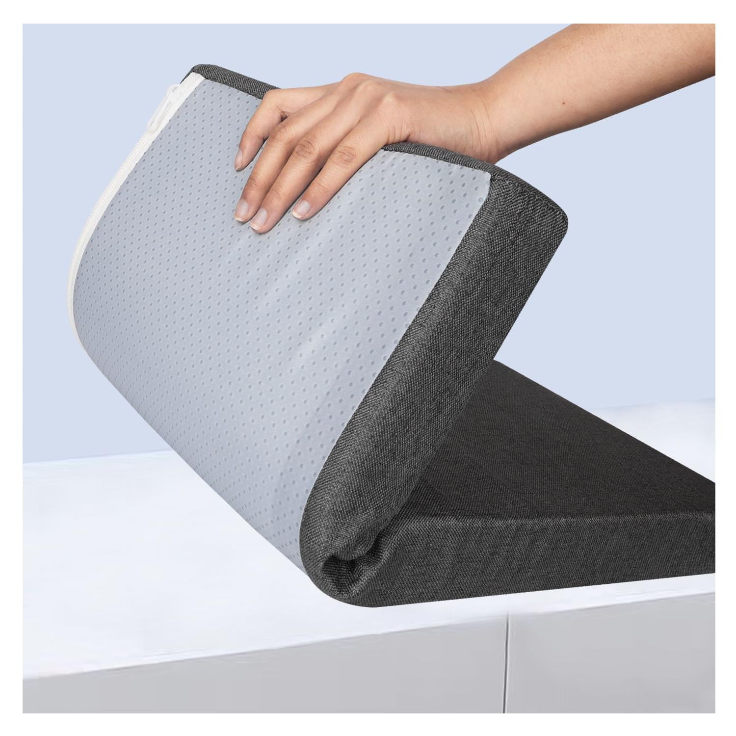 Cuscino Per Panche Da Esterno E Interno AQIGR - Lavabile, Antiscivolo, Misure Multiple (Orange 110x30x5cm)