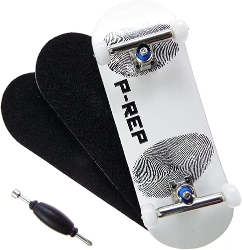 P-REP V2 Complete - Diapasón de madera de rendimiento sólido, gráfico Serie 1 (1.260 in x 3.819 in, huella dactilar)