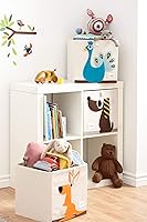 Vista 38 de 3 Sprouts Toy Storage Organizer: Toy Box Cube Organizer for Playroom, Nursery - Foldable Storage Bin - Sheep