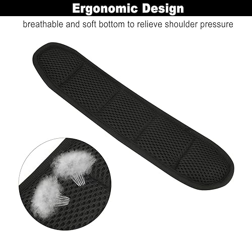 Miniatura 4 de Cosmos 2 correas de hombro para mochila, almohadillas universales de repuesto para bolsa de laptop, bolsa de mensajero, bolsa de viaje, bolsa de