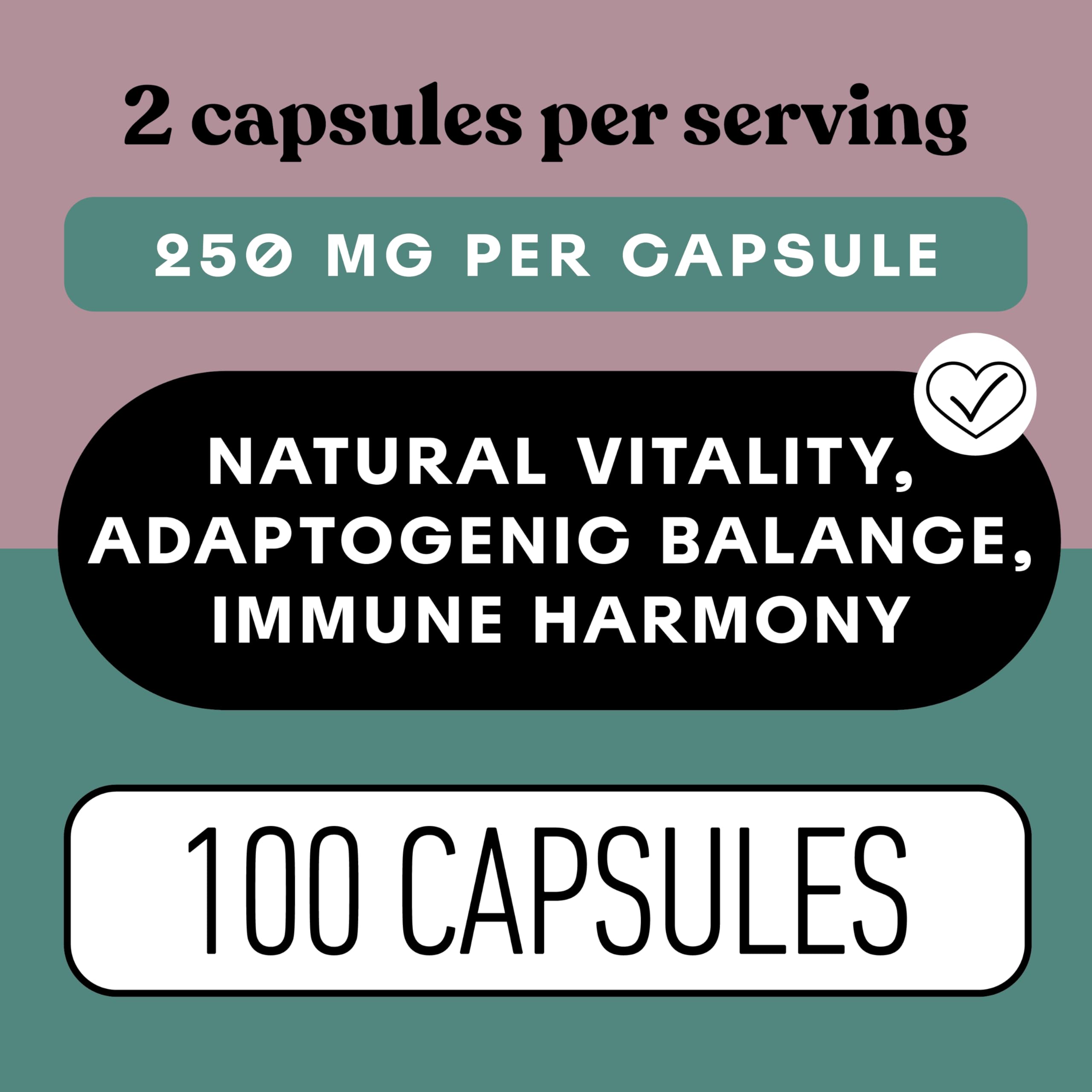 Complete Natural Products Organic Reishi Mushroom Capsules, 250mg, 100ct | Fruiting Body Extract | Plant-Based | Adaptogenic Support | Made in USA | Organic & Kosher Capsules — Amazon image 5